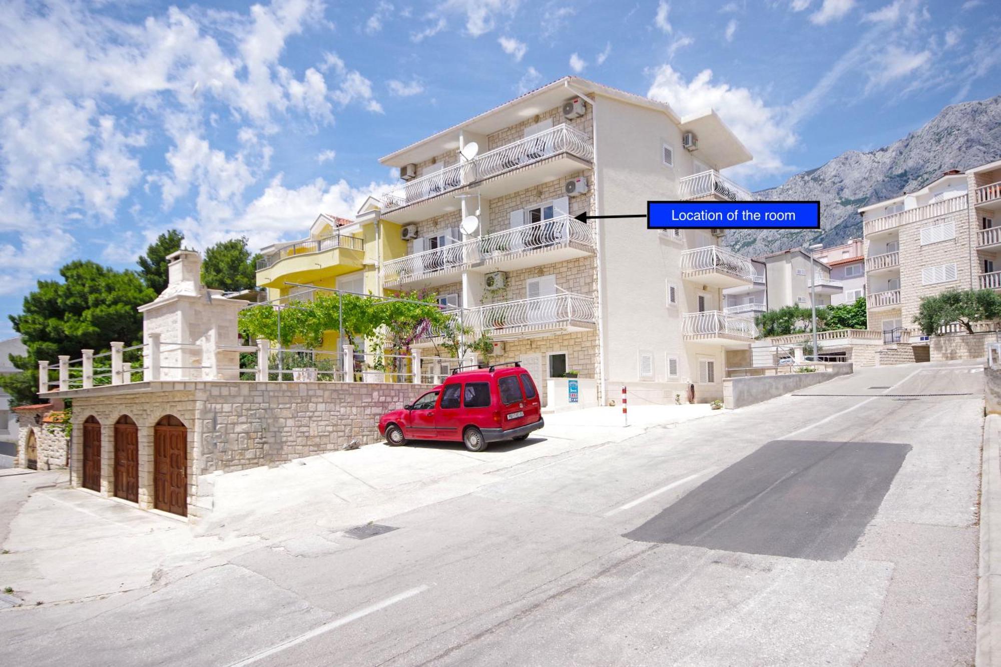 Makarska Sea View Rooms Rum bild