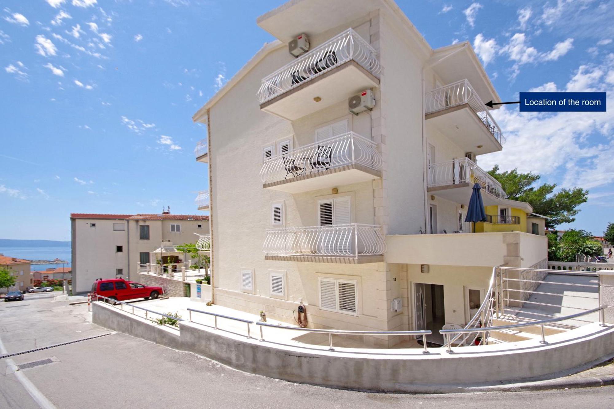 Makarska Sea View Rooms Rum bild