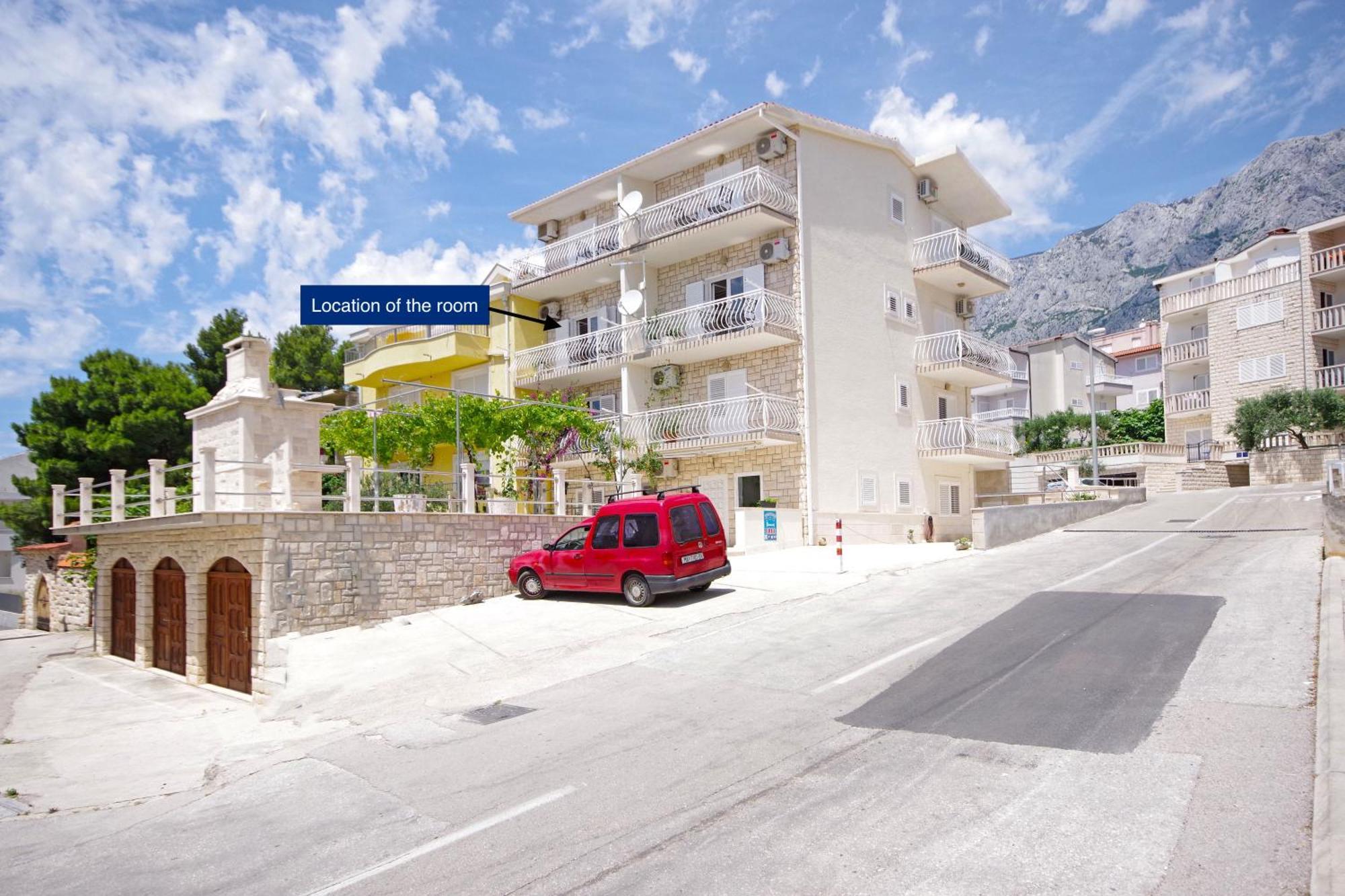 Makarska Sea View Rooms Rum bild