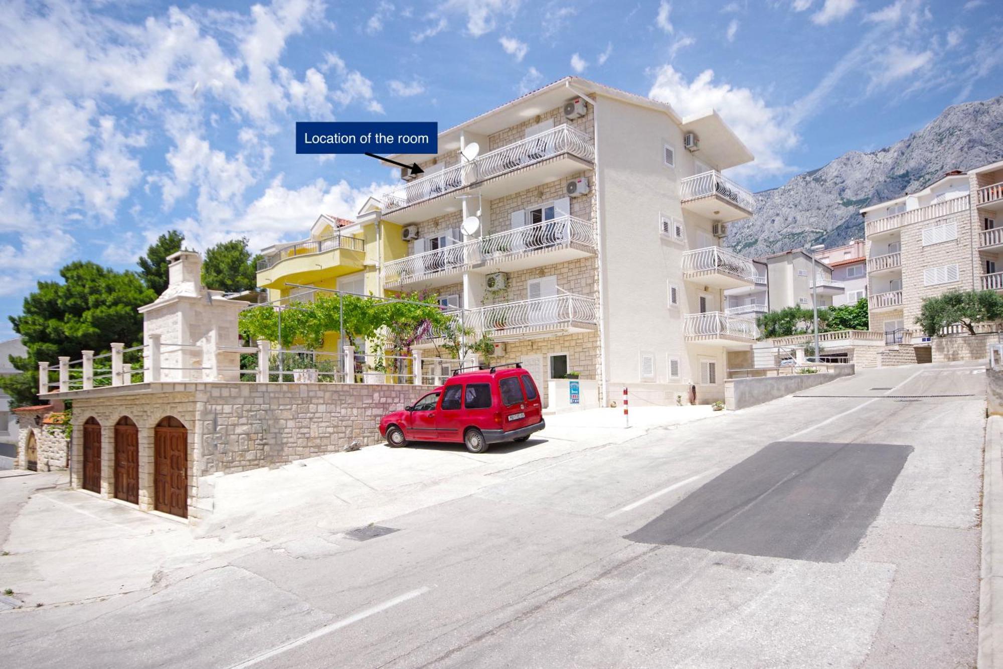 Makarska Sea View Rooms Rum bild